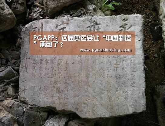 PGAPP:这届奥运会让“中国制造”承包了?(图2) PG下载